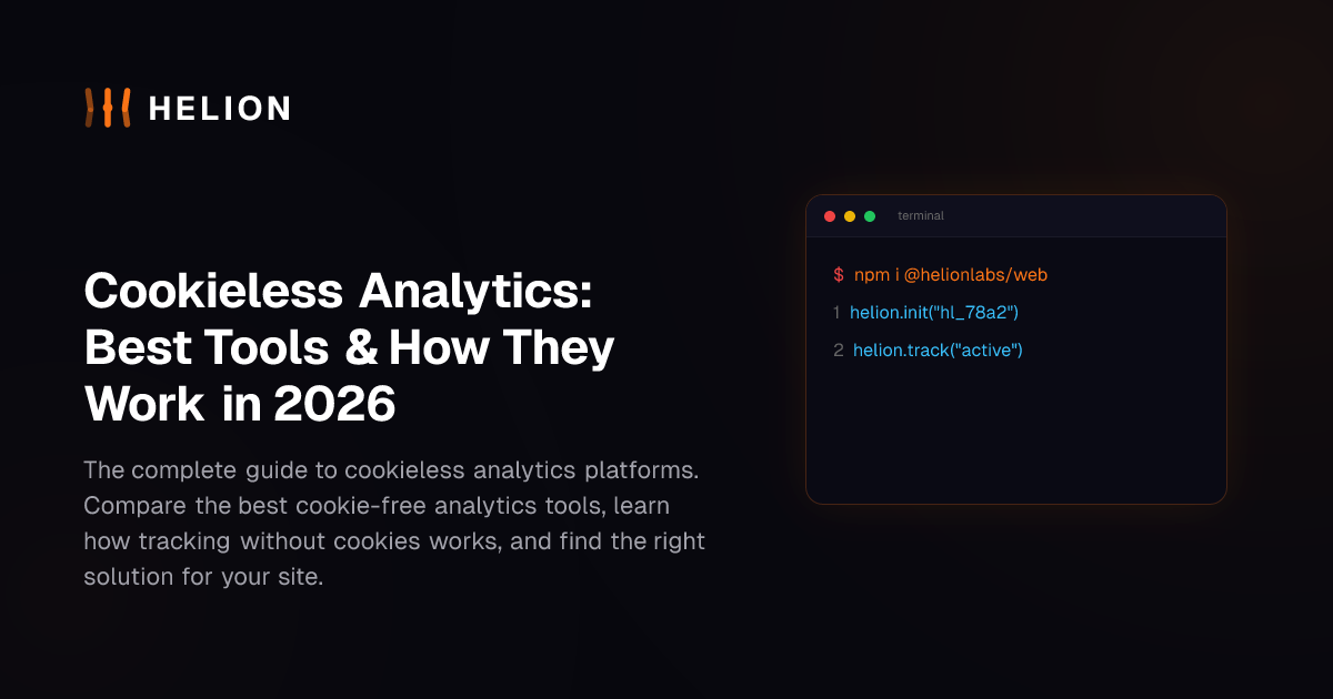 Cookieless Analytics: Best Tools & How They Work in 2026
